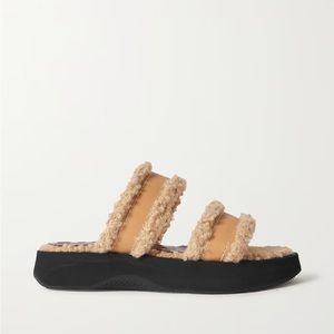 STAUD Siesta Shearling Sandal